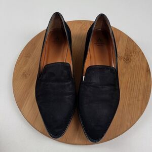 Aquatalia Suede Loafers‎ Slip On Flats Womens Size 8.5